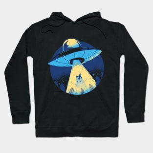 UFO Abduction Alien E.T Hoodie